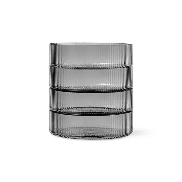Ripple Lot de 4 Bols de Service Fumé