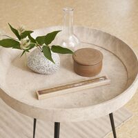 Bowl Table Between Coffee Dark