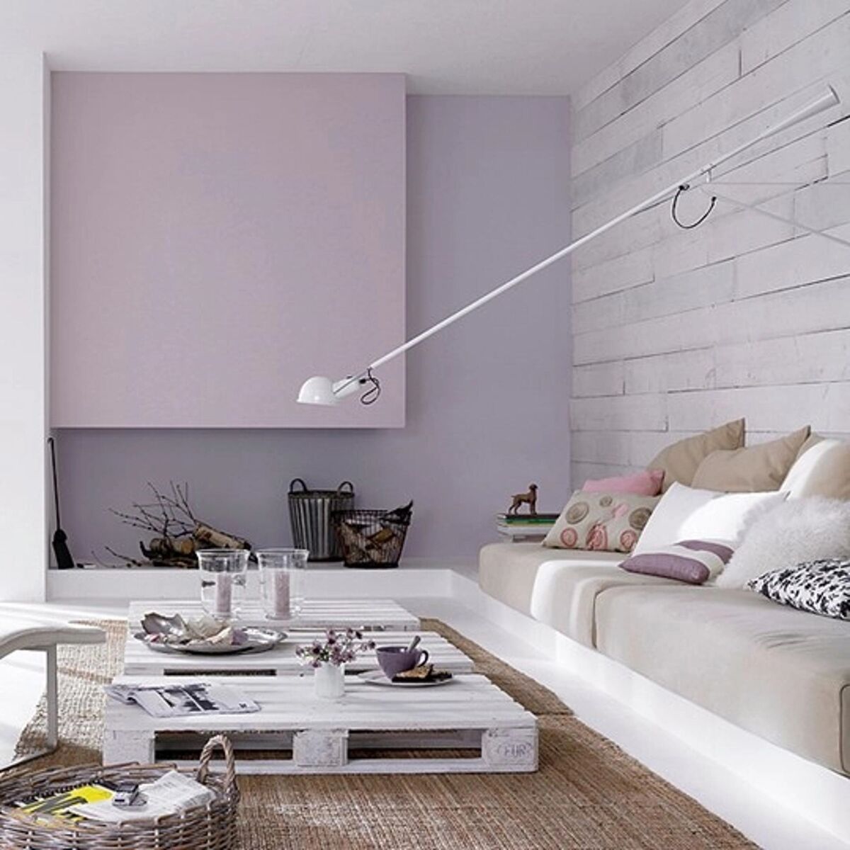 265 Wandlamp Klein Wit
