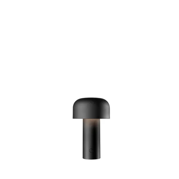 Schwarz Battery Tischlampe Matt