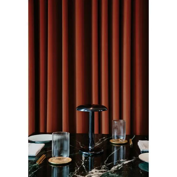 Gustave Portable Table Lamp Polished Silver 3000K
