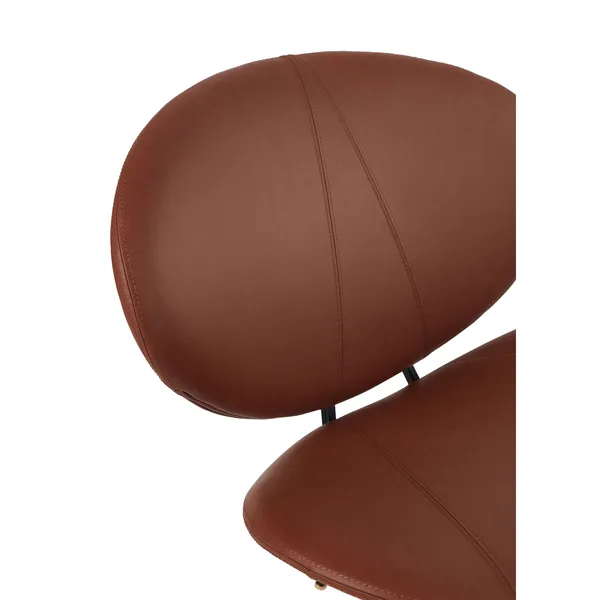SEMPER Armchair Black/Cognac