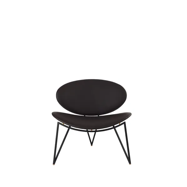 SEMPER Armchair Black/ Java Brown