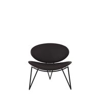 SEMPER Fauteuil Noir/Marron Java
