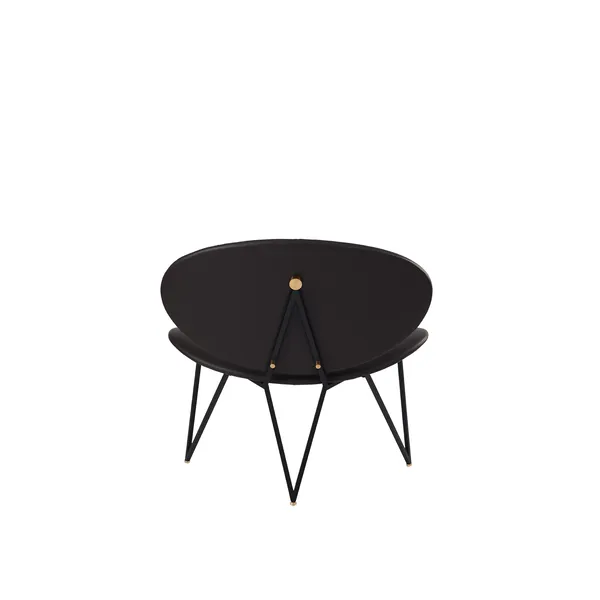 SEMPER Armchair Black/ Java Brown
