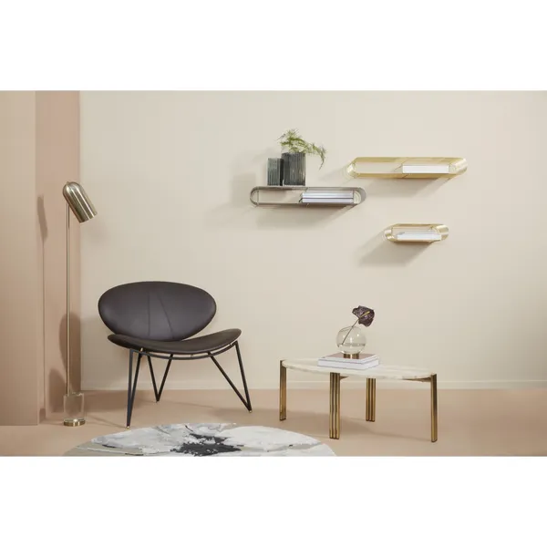 SEMPER Armchair Black/ Java Brown