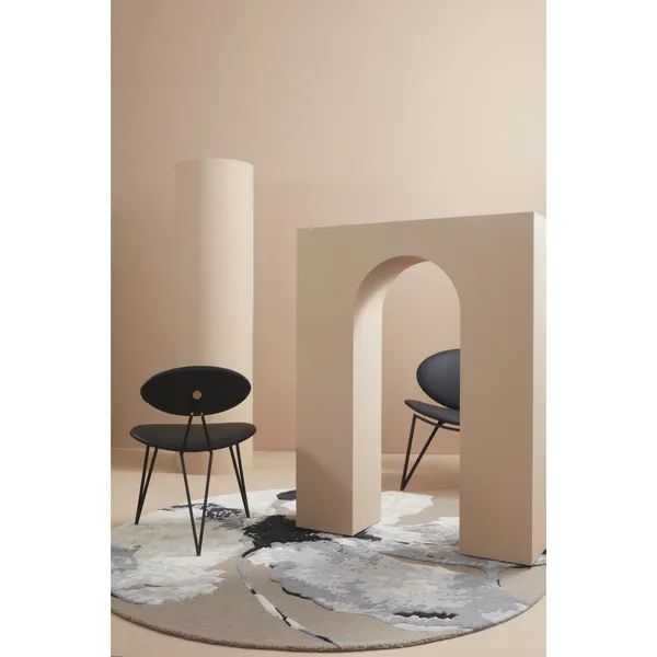 SEMPER Armchair Black/ Java Brown