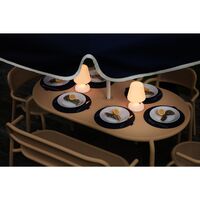 Edison The Petit Bärbar Lampa 2-pack Vit