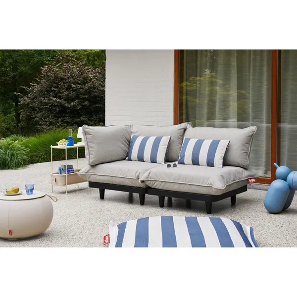 King Pillow 66x40 cm Stripe Ocean Blue