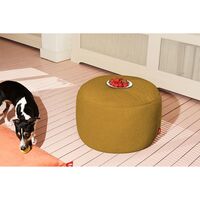 Point Pouf Large Sherpa Cider