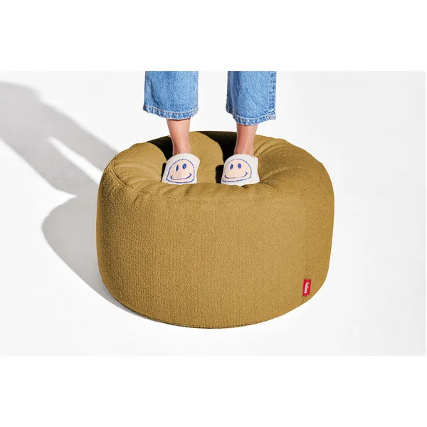 Point Pouf Large Sherpa Cider