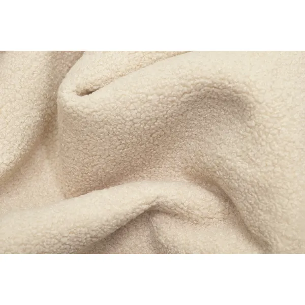 Point Pouf Large Sherpa Ecru