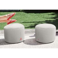 Point Outdoor Pouf Mist