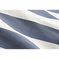Point Outdoor Pouf Stripe Ocean Blue