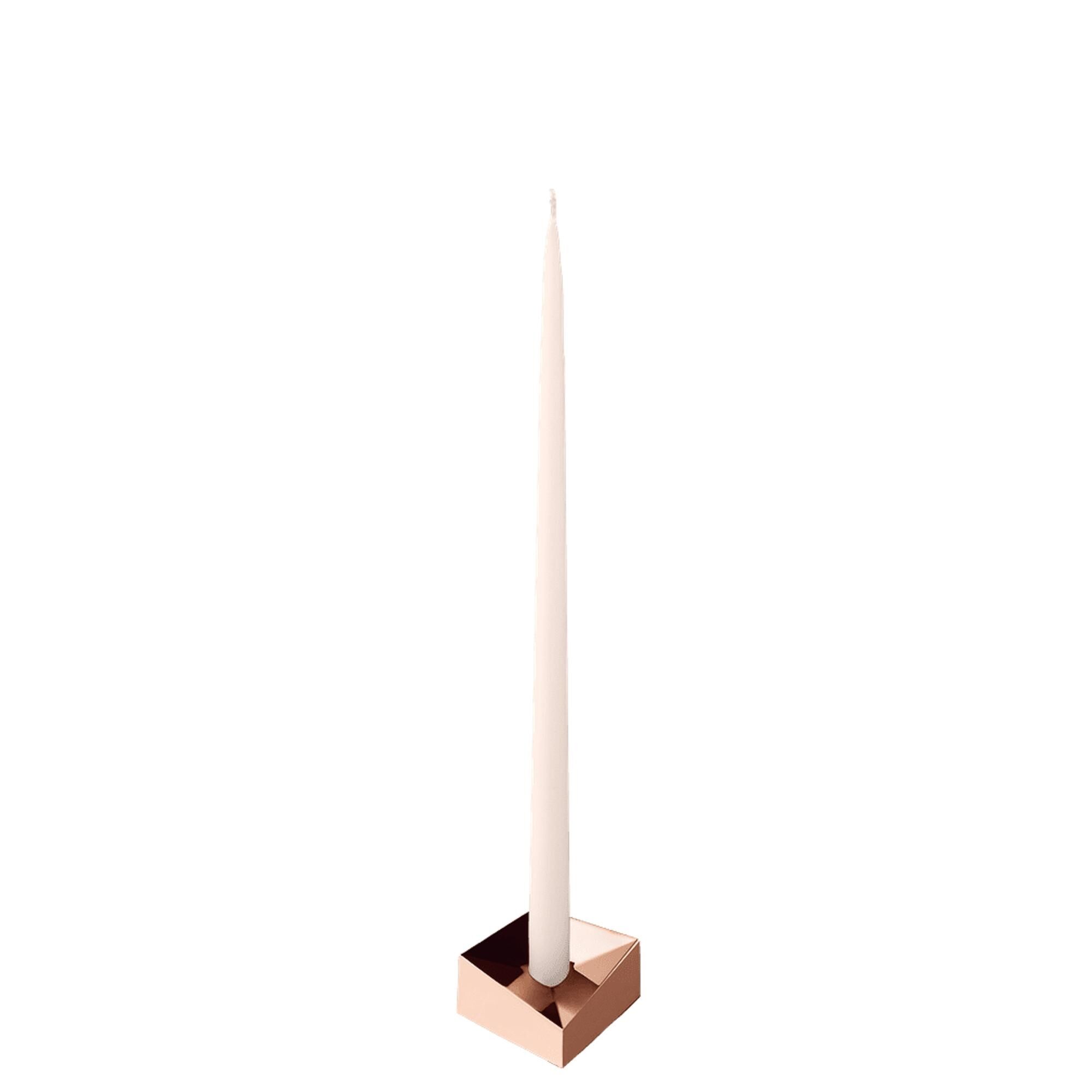 Reflect Candlestick Small Rose Gold