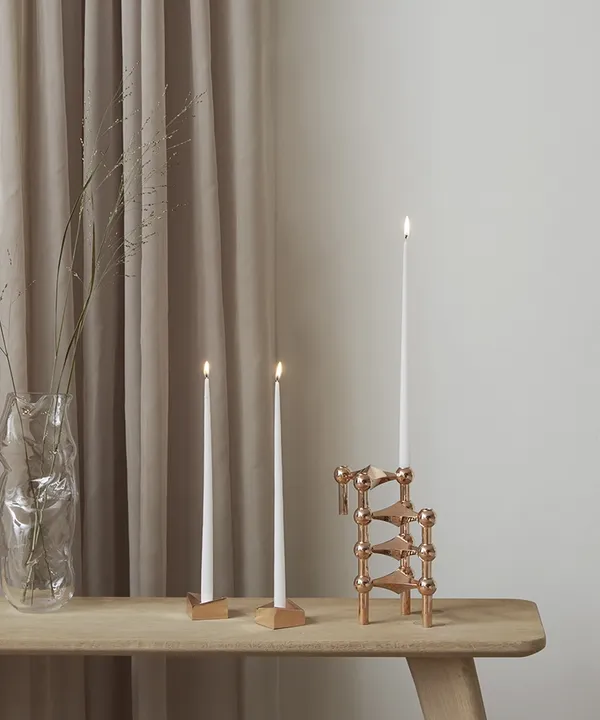 Reflect Candlestick Small Rose Gold