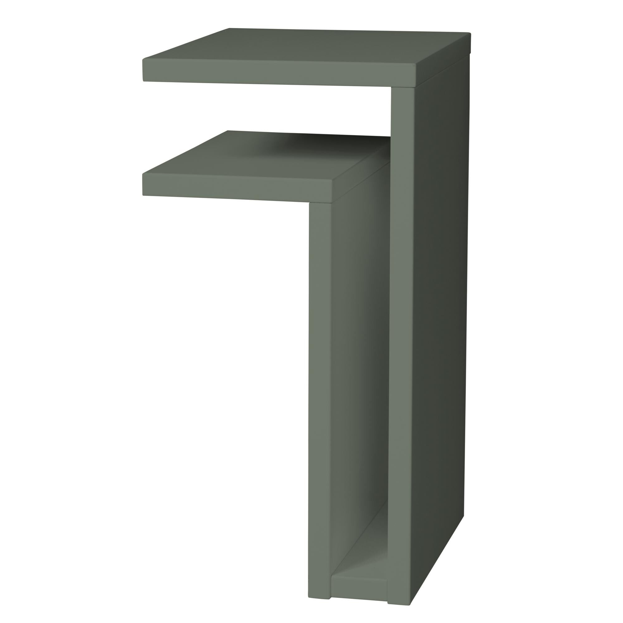 F-Shelf Étagère Gauche Gris-vert