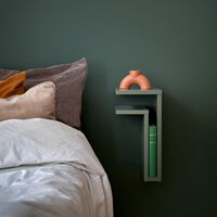 F-Shelf Shelf Left Grey-green