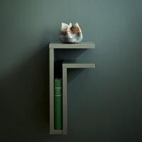 F-Shelf Shelf Right Grey-green