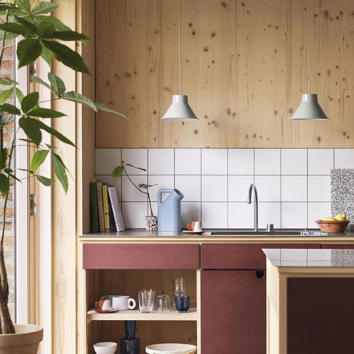 Top Pendel Ø38 cm Mørk Grøn