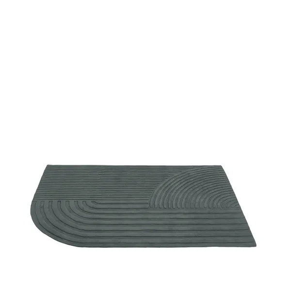 Relevo Tapis 170 x 240 cm Vert Foncé