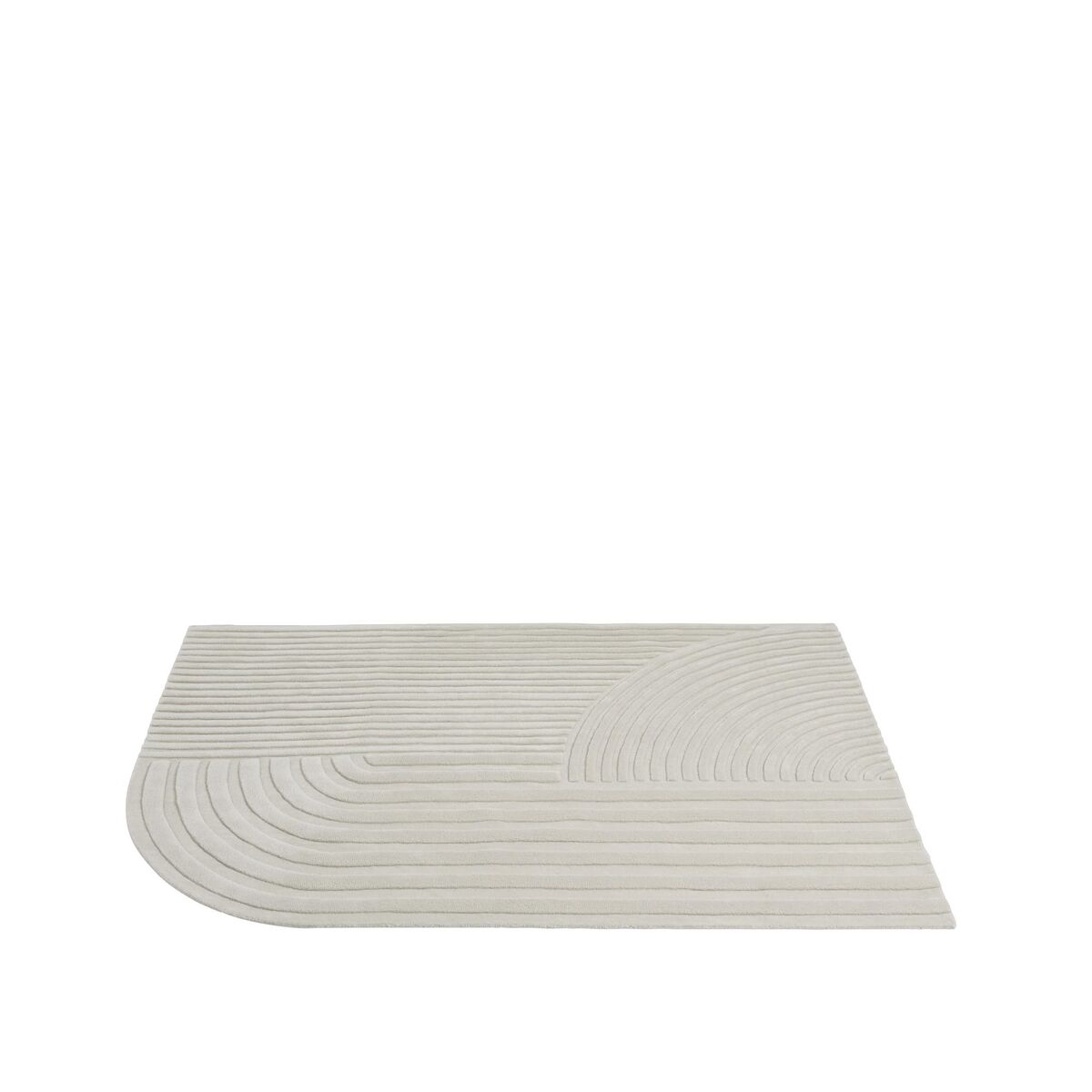 Relevo Teppich 170 x 240 cm Off-White