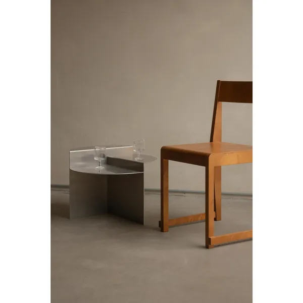 Rivet Side Table Aluminum
