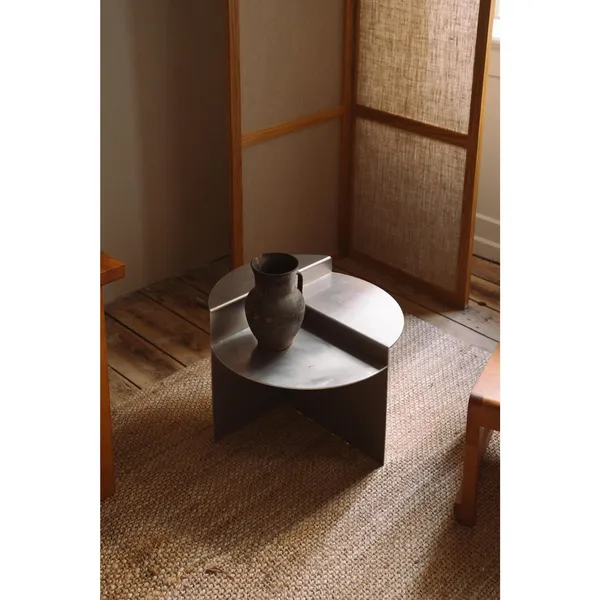 Rivet Side Table Aluminum