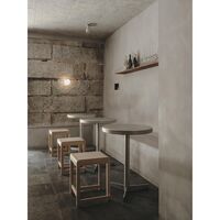 Tasca Café Table Piccolo Alluminio