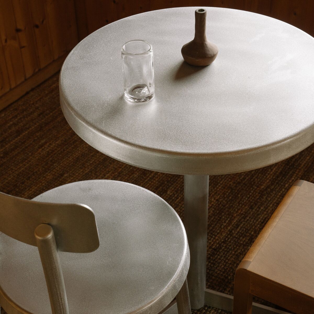 Tasca Café Table Large Aluminum