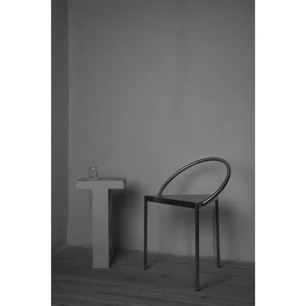 Triangolo Spisebordsstol Rustfri Stål