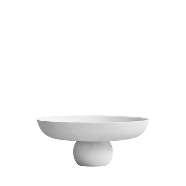 Baburu Bowl Large Bone White