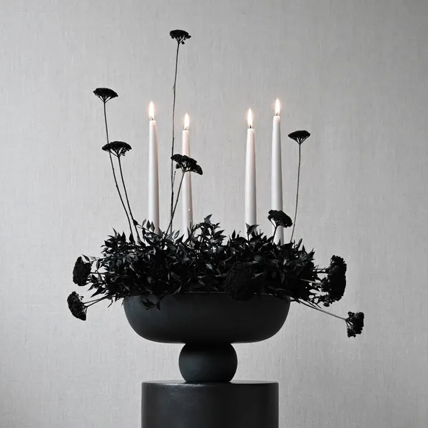 Baburu Schale Medium Schwarz