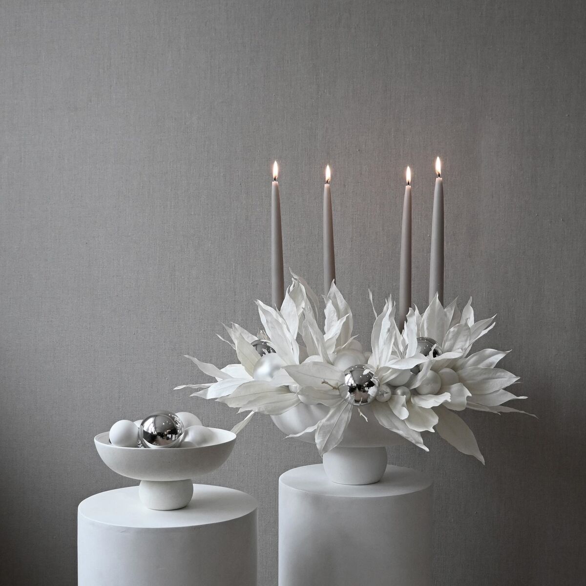 Baburu Schale Medium Bone White