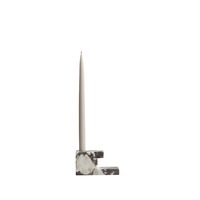 Brick Candlestick Low Calacatta