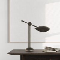 Mantarraya Lámpara de Mesa Bronce