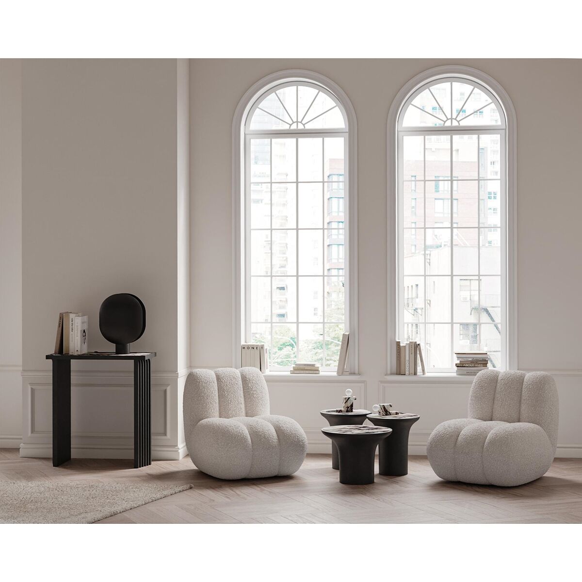 Toe Fauteuil Bouclé