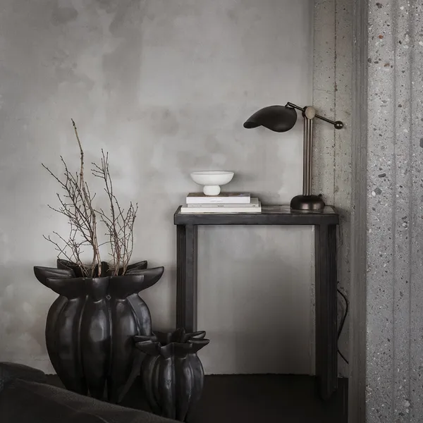 Lotus Vase Large Coffee