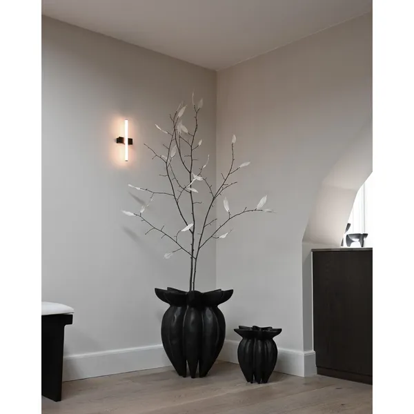 Lotus Vase Large Coffee