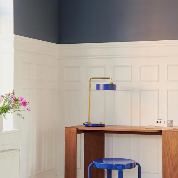 Petite Machine Table Lamp Royal Blue