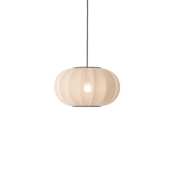 Knit-Wit Oval Pendant Sand Stone Ø45