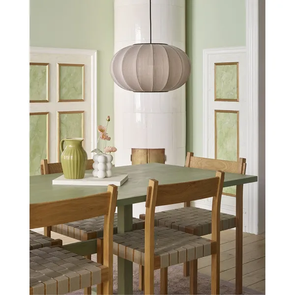 Knit-Wit Oval Pendant Sand Stone Ø45