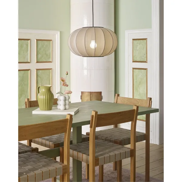 Knit-Wit Oval Pendant Sand Stone Ø45