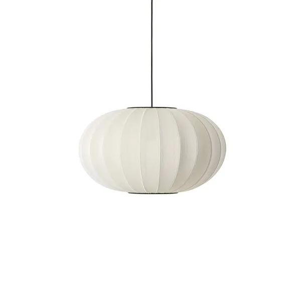 Knit-Wit Oval Pendant Pearl White Ø57