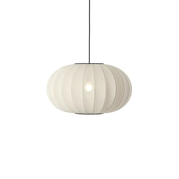 Knit-Wit Oval Pendant Pearl White Ø57