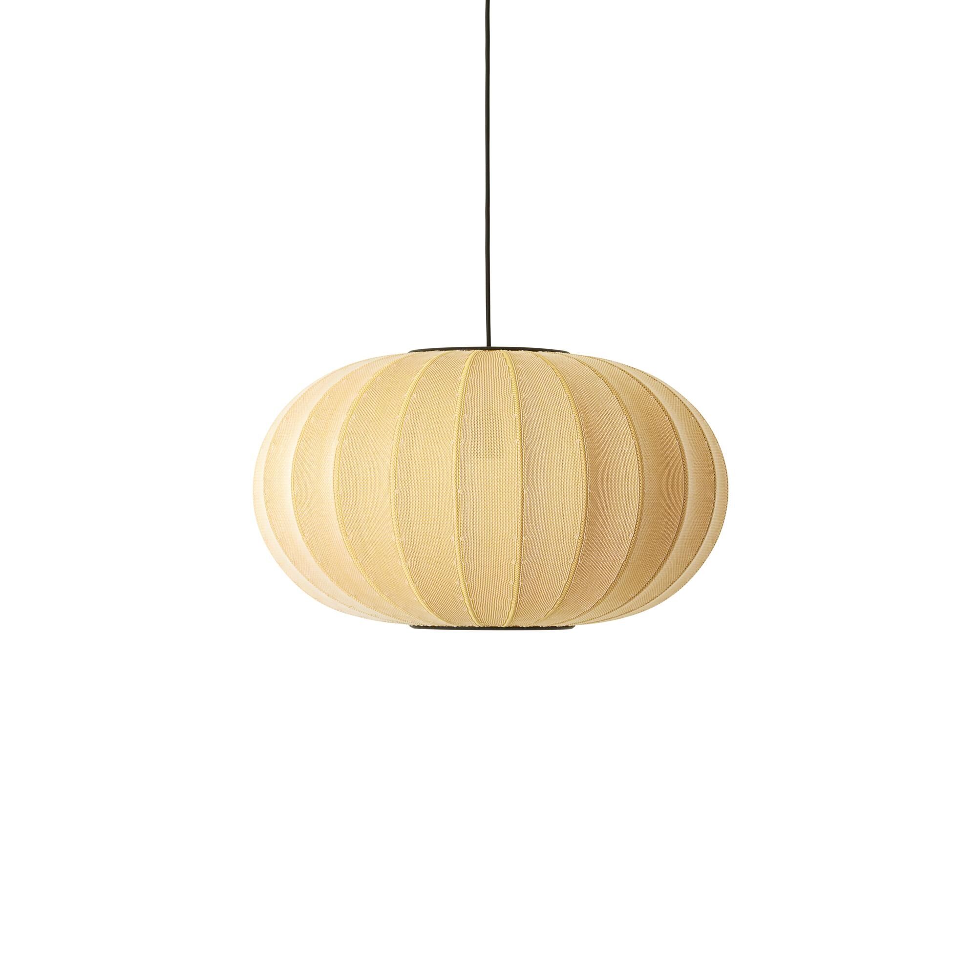 Stickad - Vit Oval Taklampa Soluppg&aring;ng &Oslash;57