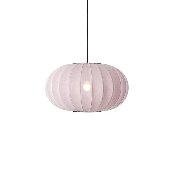 Knit-Wit Oval Pendant Light Pink Ø57