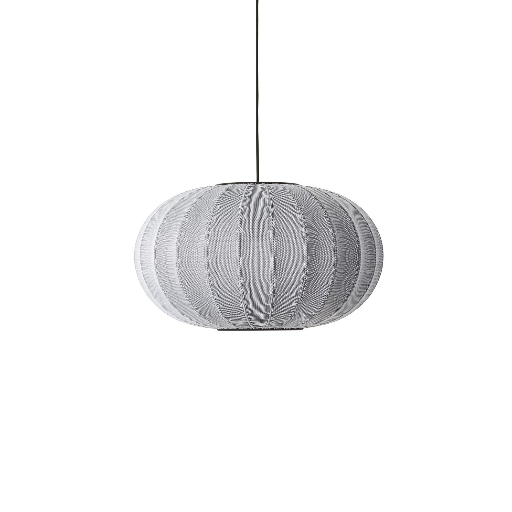 Knit-Wit Oval Pendel Silver 57