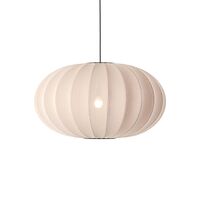 Knit-Wit Oval Pendant Ø76 Sand Stone