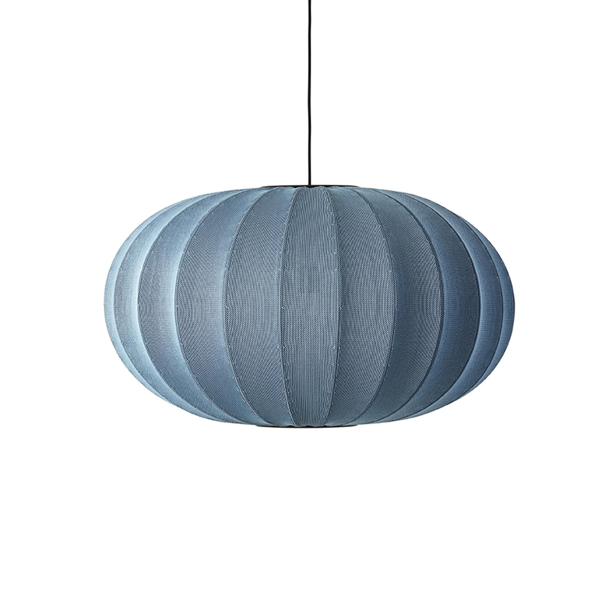 Knit-Wit Oval Taklampe É76 Taklampe Blå Stein